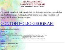Tablet Screenshot of geografi.smkrajaperempuanipoh.com
